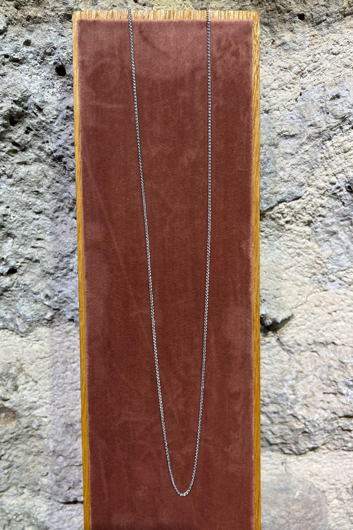 Zincir Gümüş Kolye By-6280