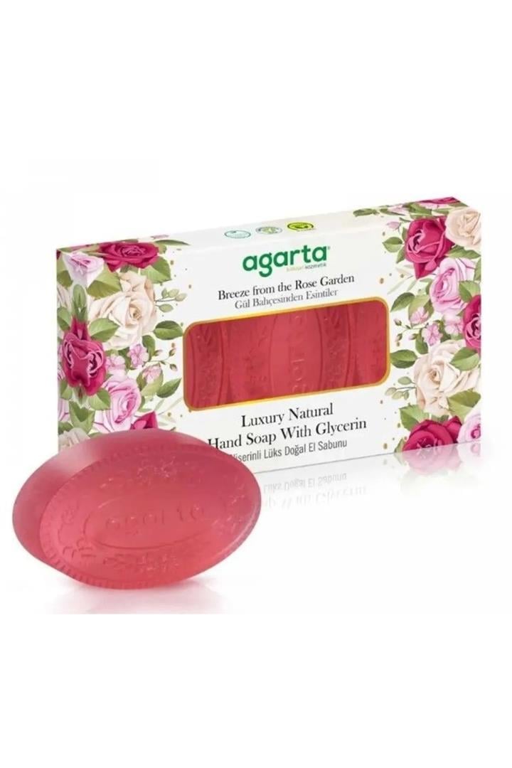 AGARTA DOĞAL BANYO SABUNU GÜL BAHÇESİ 3-100 GR