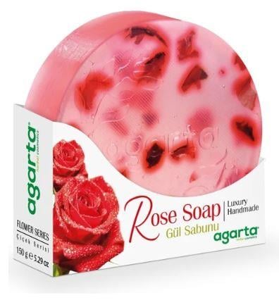 AGARTA DOĞAL ÇİÇEK BAHÇESİ SABUNU GÜL 150 GR