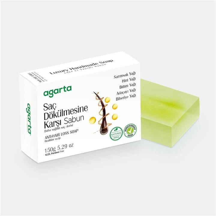 AGARTA DOĞAL SAÇ DÖKÜLMESİ SABUNU 150 GR