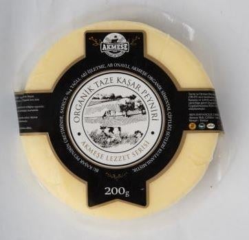 AKMEŞE ORGANİK TAZE KAŞAR PEYNİRİ 200 GR