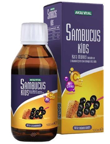 AKS SAMBUCUS KİDS ŞURUP 100 ML