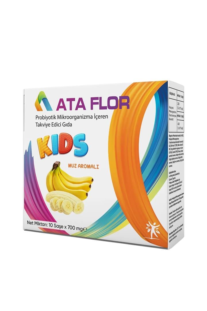 ATA FLOR PROBİYOTİK KİDS MUZLU 10 ŞASE