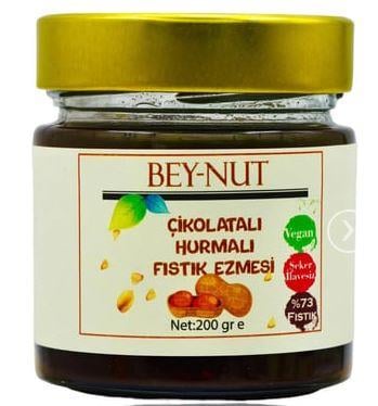 BEY-NUT ÇİKOLATALI HURMALI YER FISTIĞI EZMESİ
