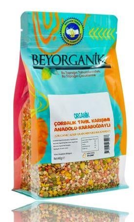 BEYORGANİK  ÇORBALIK TAHIL KARIŞIMI KARABUĞDAYLI  440 GR