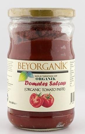 BEYORGANİK DOMATES SALÇASI 650GR