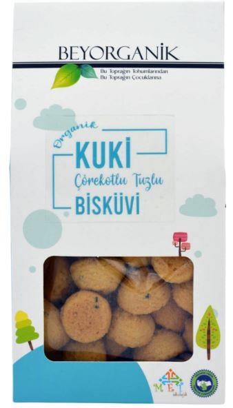 BEYORGANİK  KUKİ   ÇÖREKOTLU TUZLU 150GR