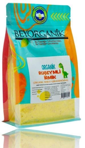 BEYORGANİK RUŞEYMLİ İRMİK 350 GR