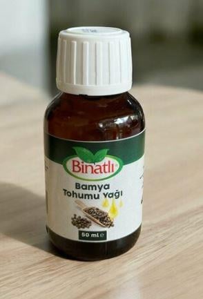 BİNATLI BAMYA TOHUMU YAĞI 50 ML