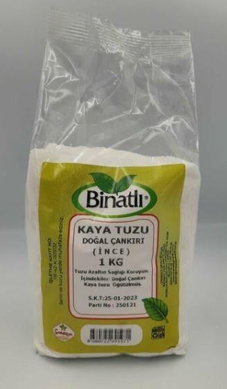 BİNATLI KAYA TUZU TOZ 1KG