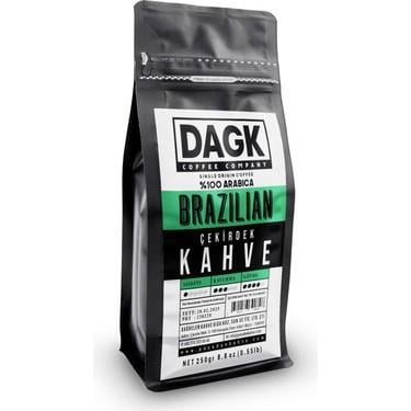 DAGK BRAZIL ÇEKİRDEK KAHVE 250 GR