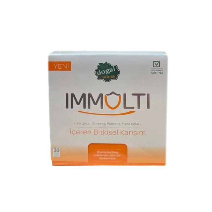 DOĞAL ADRES IMMULTIC (30 ADET ŞASE) 60 GR