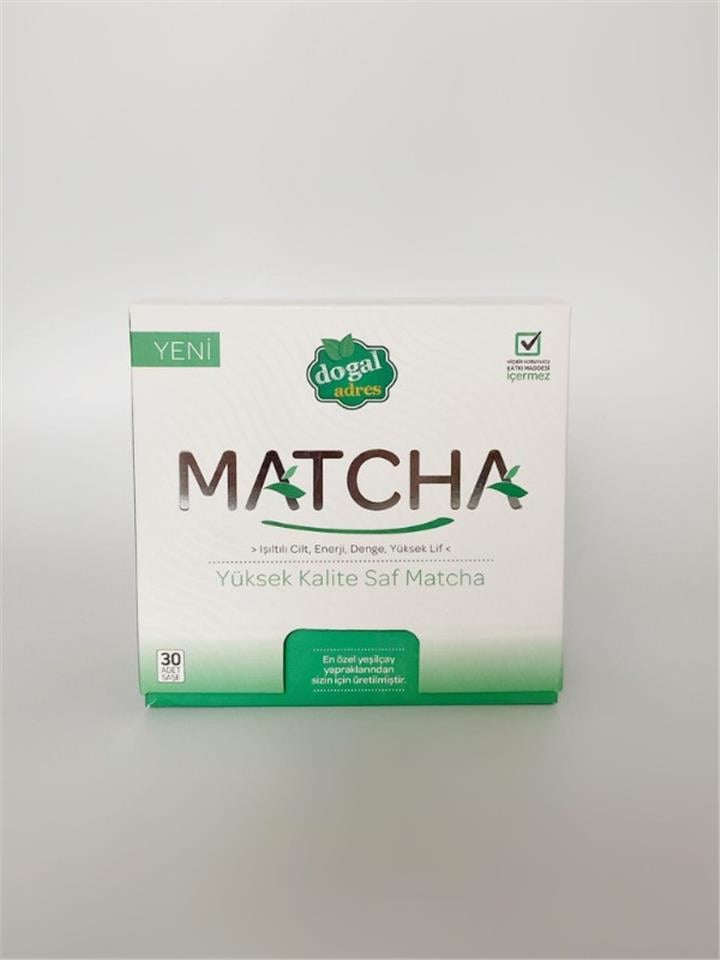 DOĞAL ADRES MATCHA 30 LU