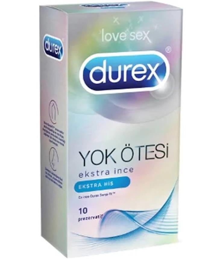 DUREX PREZERVATIF YOK OTESI EXTRA HIS 10 LU