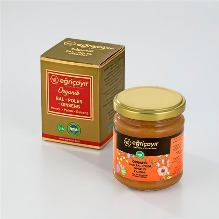 EĞRİÇAYIR BAL POLEN GİNSENG 240 GR