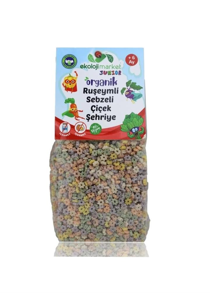 EKOLOJİ MARKET ORGANİK RUŞEYMLİ SEBZELİ ÇİÇEK ŞEHRİYE 250 GR