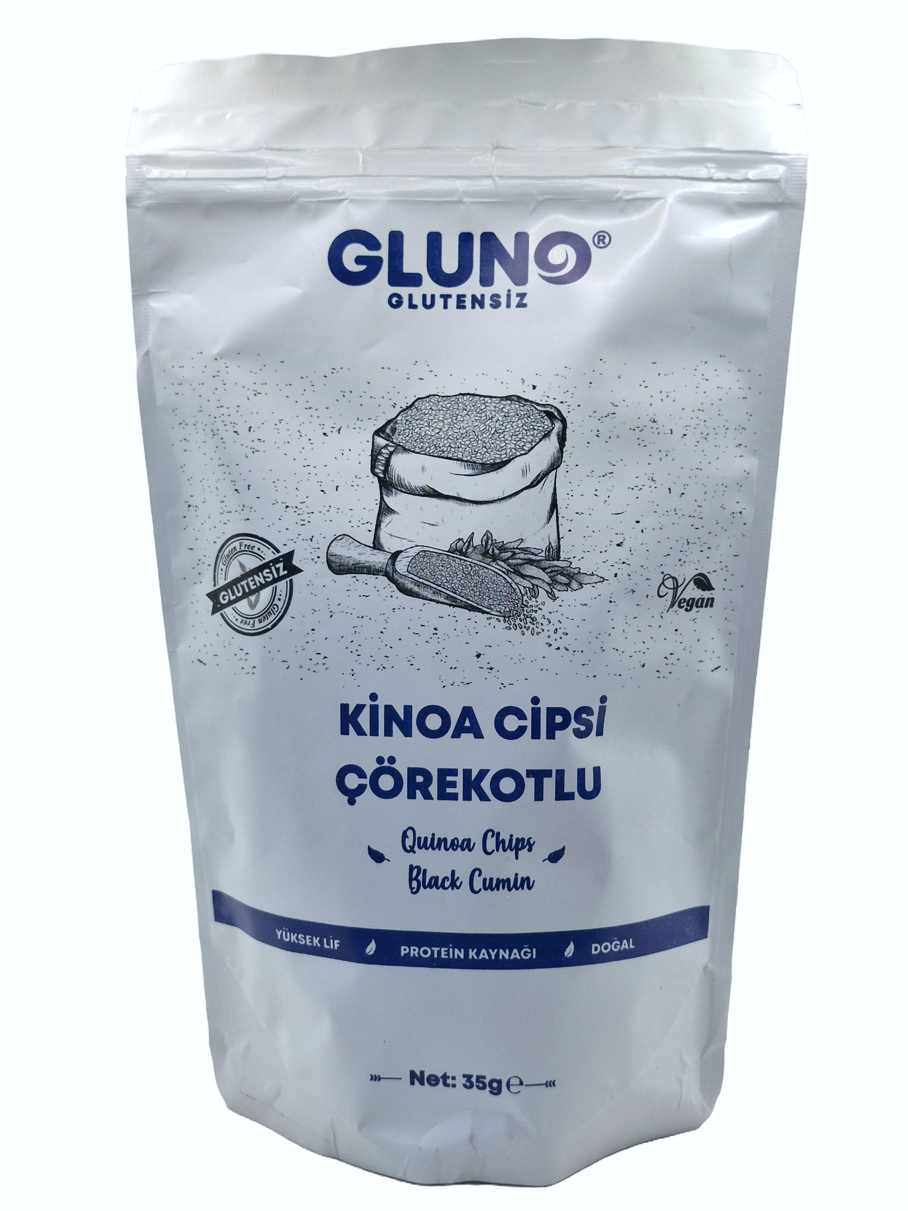 GLUNO GLUTENSİZ Kİ,NOA CİPSİ ÇÖREKOTLU 35 GR