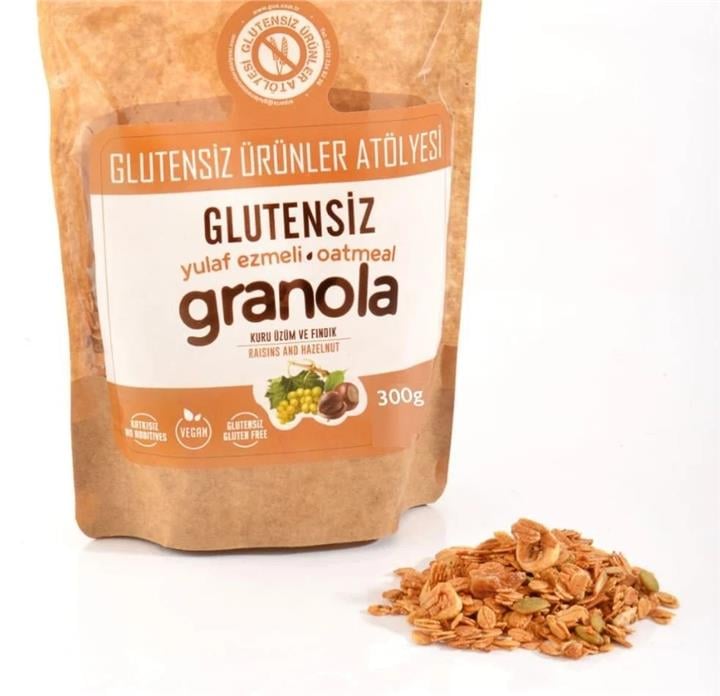 GÜA YULAF EZMELİ GRANOLA ÜZÜM FINDIK 300 GR