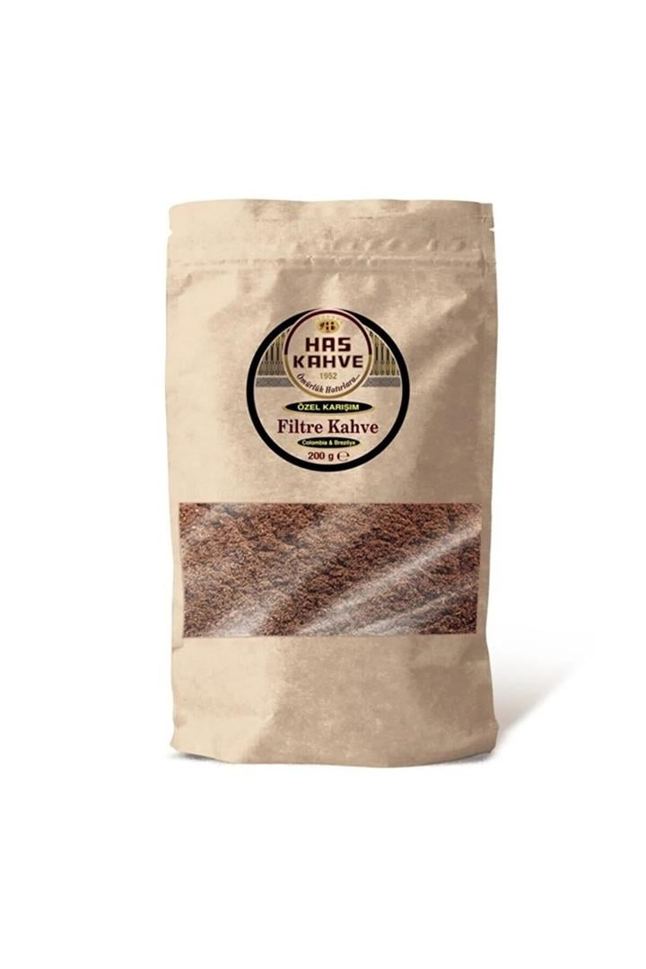 HAS FİLTRE KAHVE (ÖZEL KARIŞIM) 200 GR