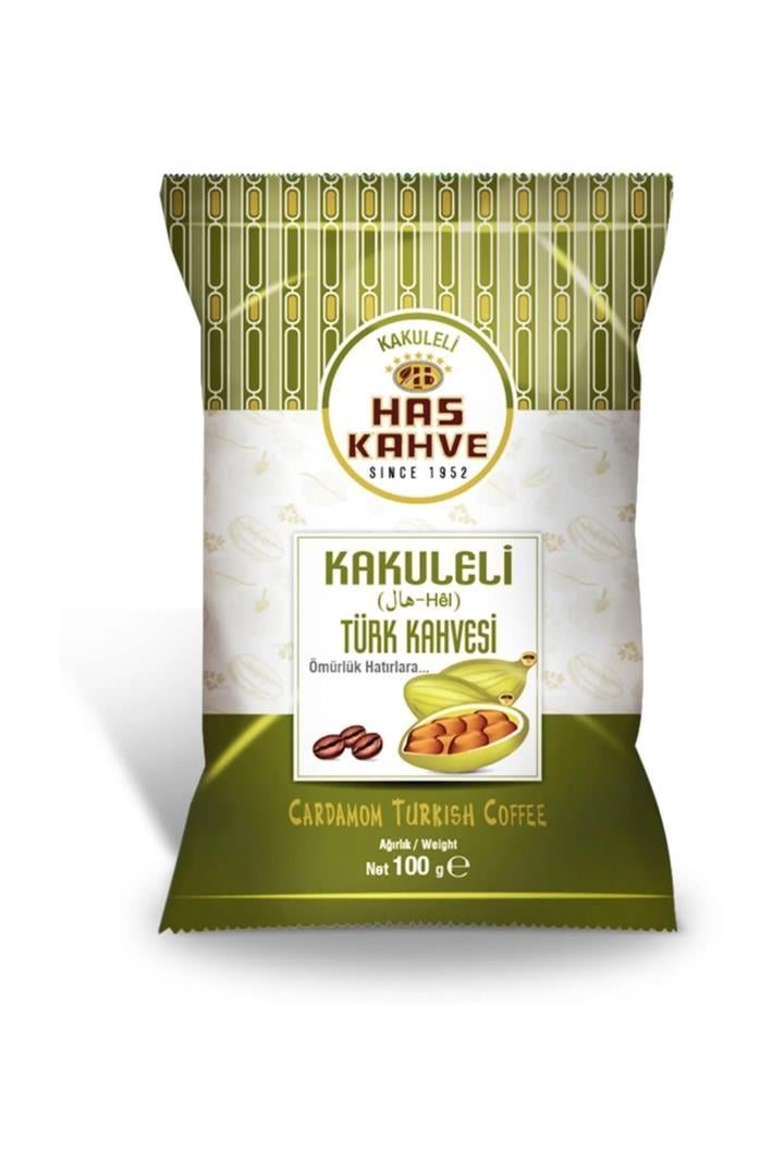 HAS KAHVE KAKULELİ TÜRK KAHVESİ 100 GR