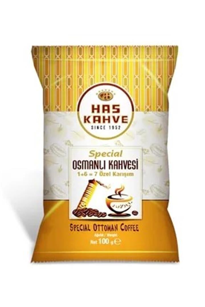 HAS KAHVE TÜRK KAHVESİ OSMANLI 100 GR