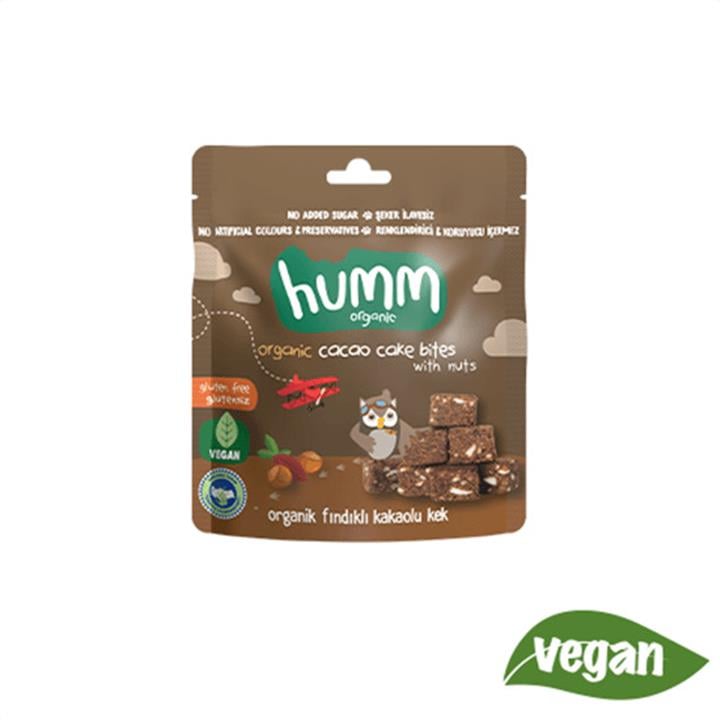 HUMM KAKAOLU FINDIKLI GLUTENSİZ VEGAN KEK