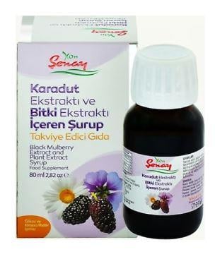 KONŞENAY KARADUT ŞURUBU 80 ML