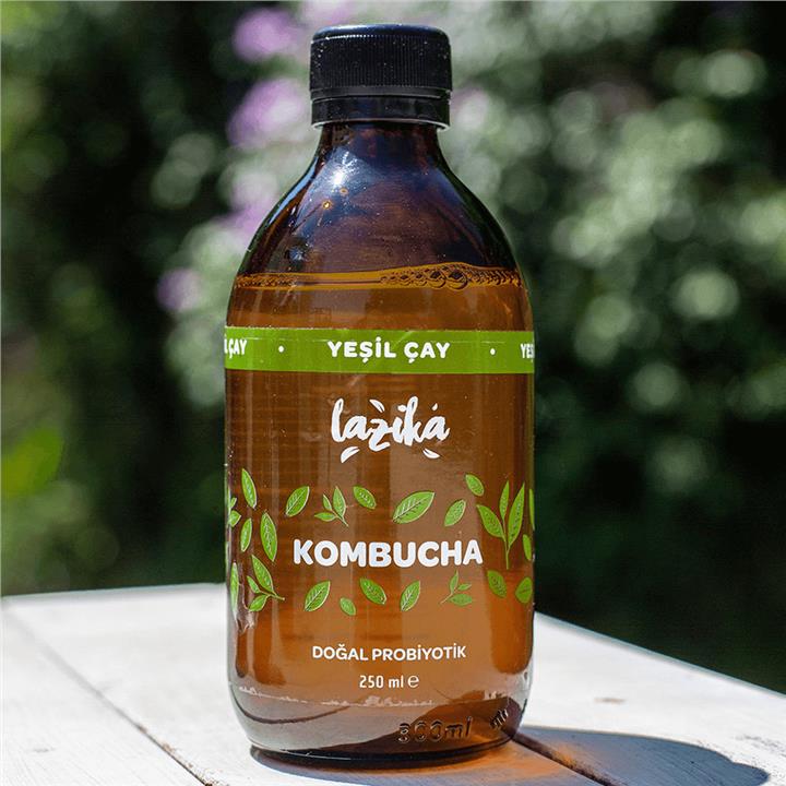 LAZİKA KOMBUCHA YEŞİL ÇAY 250 ML