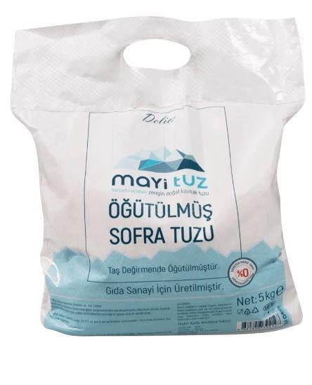 MAYİ ÖĞÜTÜLMÜŞ SOFRA TUZU 5 KG