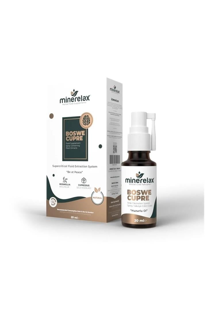 MİNERELAX BOSWECUPRE HUZURLU OL 20ML