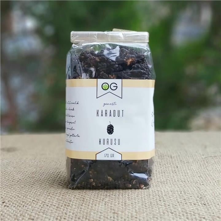 OG GÜNEŞTE KARADUT KURUSU 170 GR