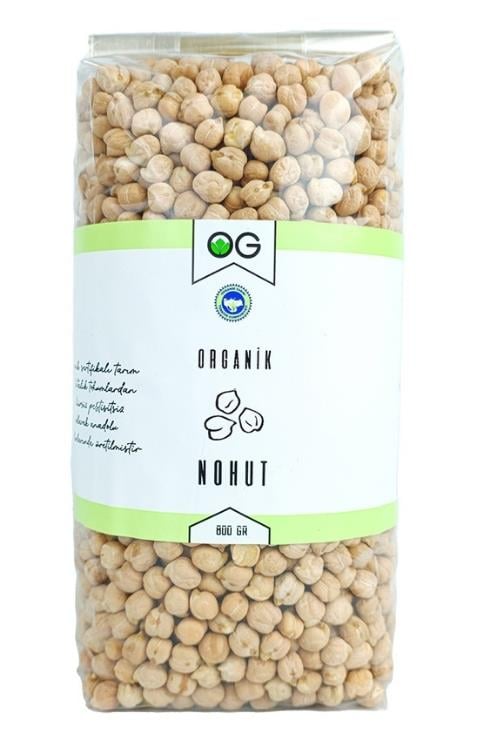 OG ORGANİK NOHUT 800 GR