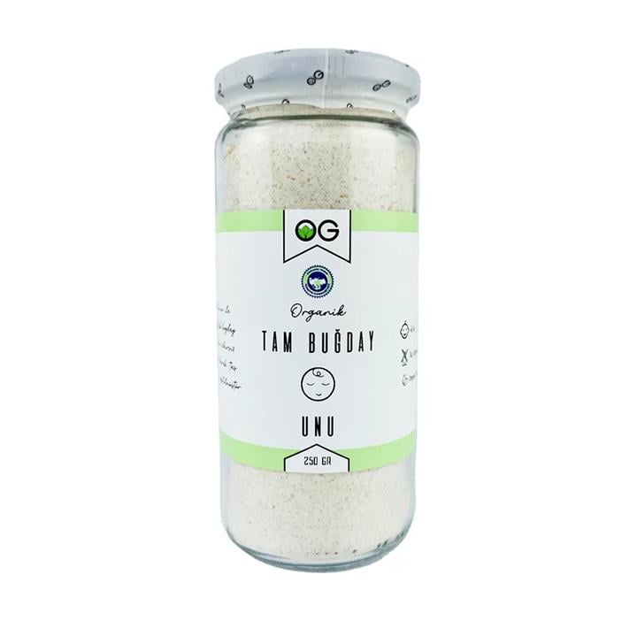 OG ORGANİK TAM BUĞDAY UNU 250 GR