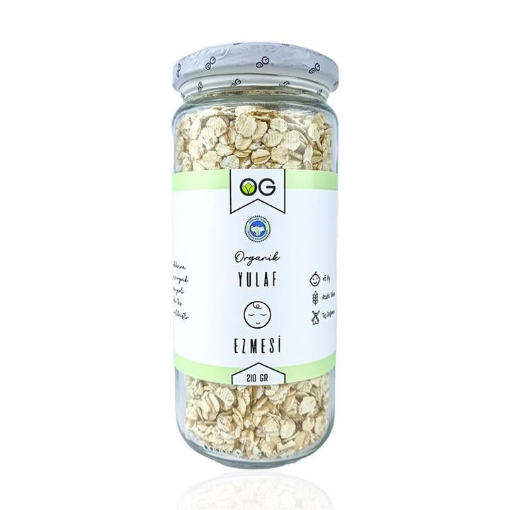 OG ORGANİK YULAF EZMESİ 210 GR