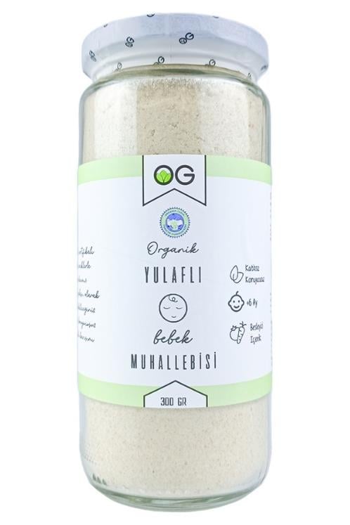 OG ORGANİK YULAFLI BEBEK MUHALLEBİSİ KARŞIMI 300 GR