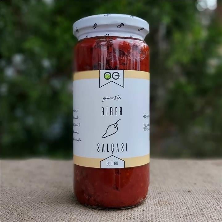 OG TATLI BİBER SALÇASI 550GR