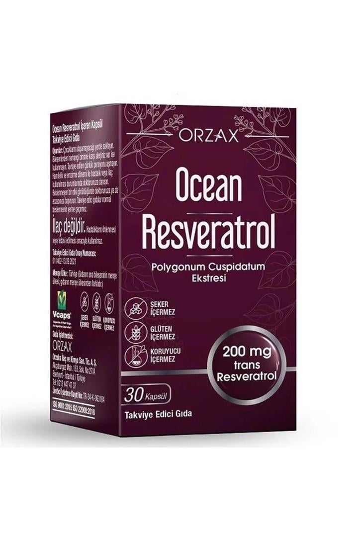 ORZAX OCEAN RESVERATROL 30 KAPSÜL