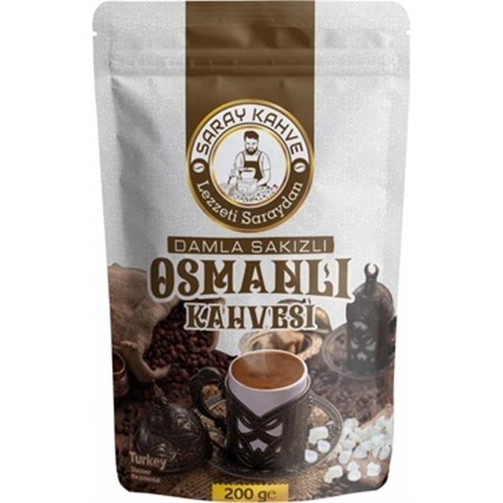 SARAY KAHVE OSMANLI DAMLA SAKIZLI 200 GR