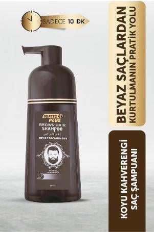 SOFTTO PLUS BROWN HAIR ŞAMPUAN 200 ML+200 ML