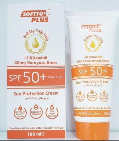 SOFTTO PLUS BUĞDAY ÖZLÜ GÜNEŞ KREMİ 100 ML