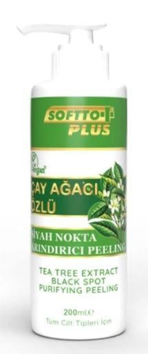 SOFTTO PLUS ÇAY AĞACI ÖZLÜ PEELİNG 200 ML