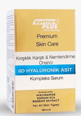 SOFTTO PLUS KIRISIKLIK KARIITI NEMLENDIRME ONARICI SERUM 8D 30 ML