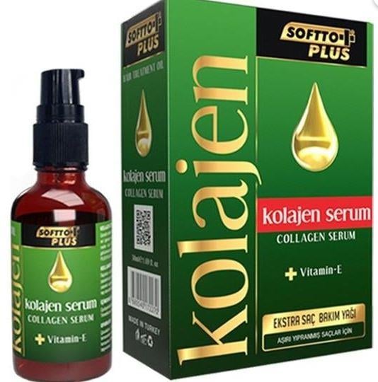 SOFTTO PLUS KOLAJEN SAÇ BAKIM SERUMU 50 ML