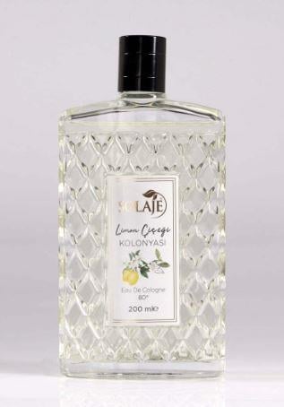 SOLAJE LİMON ÇİÇEĞİ KOLONYASI CAM ŞİŞE 200 ML