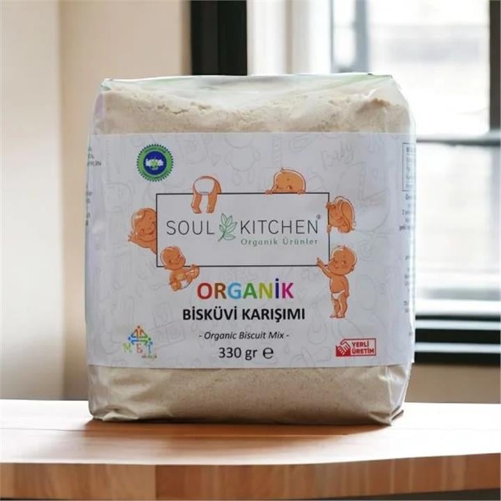 SOUL KITCHEN ORGANİK BEBEK BİSKÜVİ KARIŞIMI 330GR