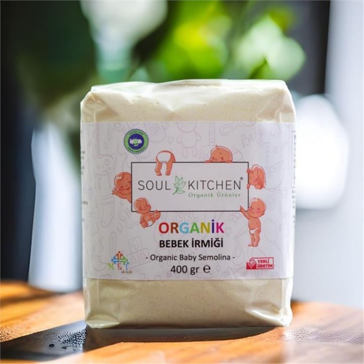 SOUL KITCHEN ORGANİK BEBEK İRMİĞİ 400 GR