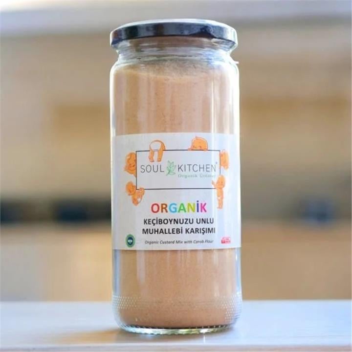 SOUL KITCHEN ORGANİK BEBEK KEÇİBOYNUZU UNLU MUHALLEBİ KARIŞIMI 300GR