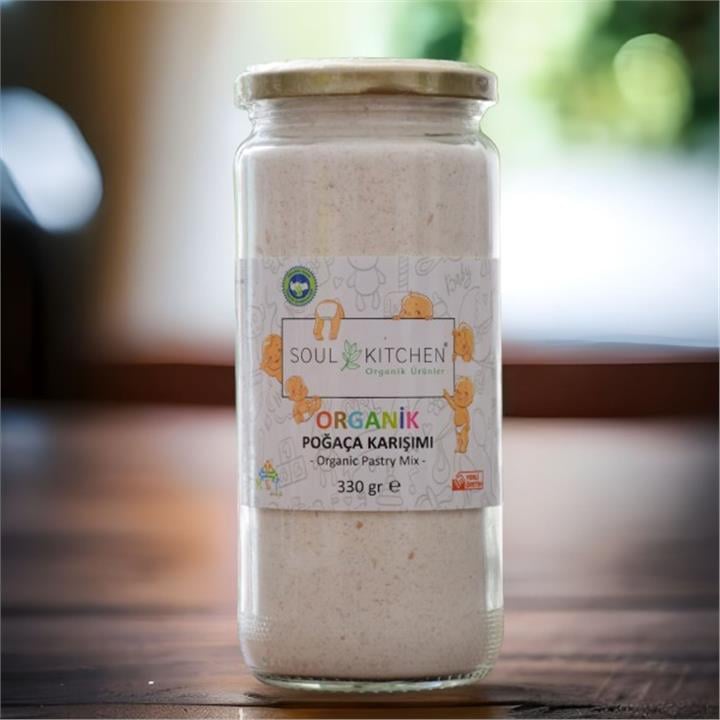 SOUL KITCHEN ORGANİK BEBEK POĞAÇA KARIŞIMI 330GR - CAM