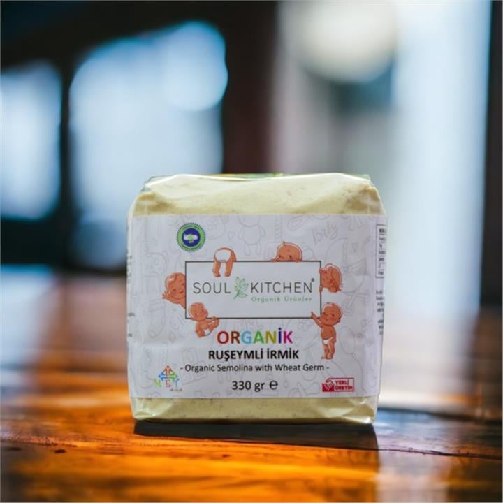 SOUL KITCHEN ORGANİK BEBEK RUŞEYMLİ İRMİK 330GR