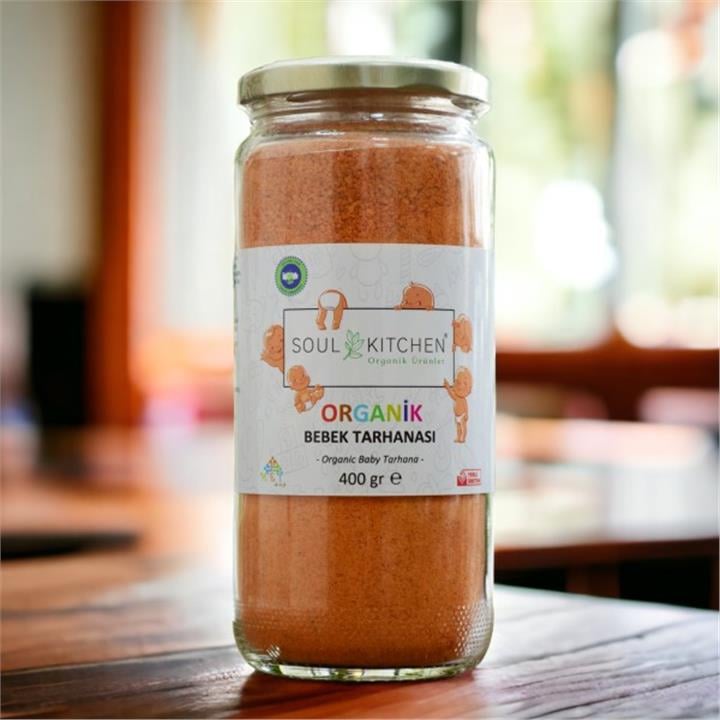 SOUL KITCHEN ORGANİK BEBEK TARHANASI 400 GR CAM